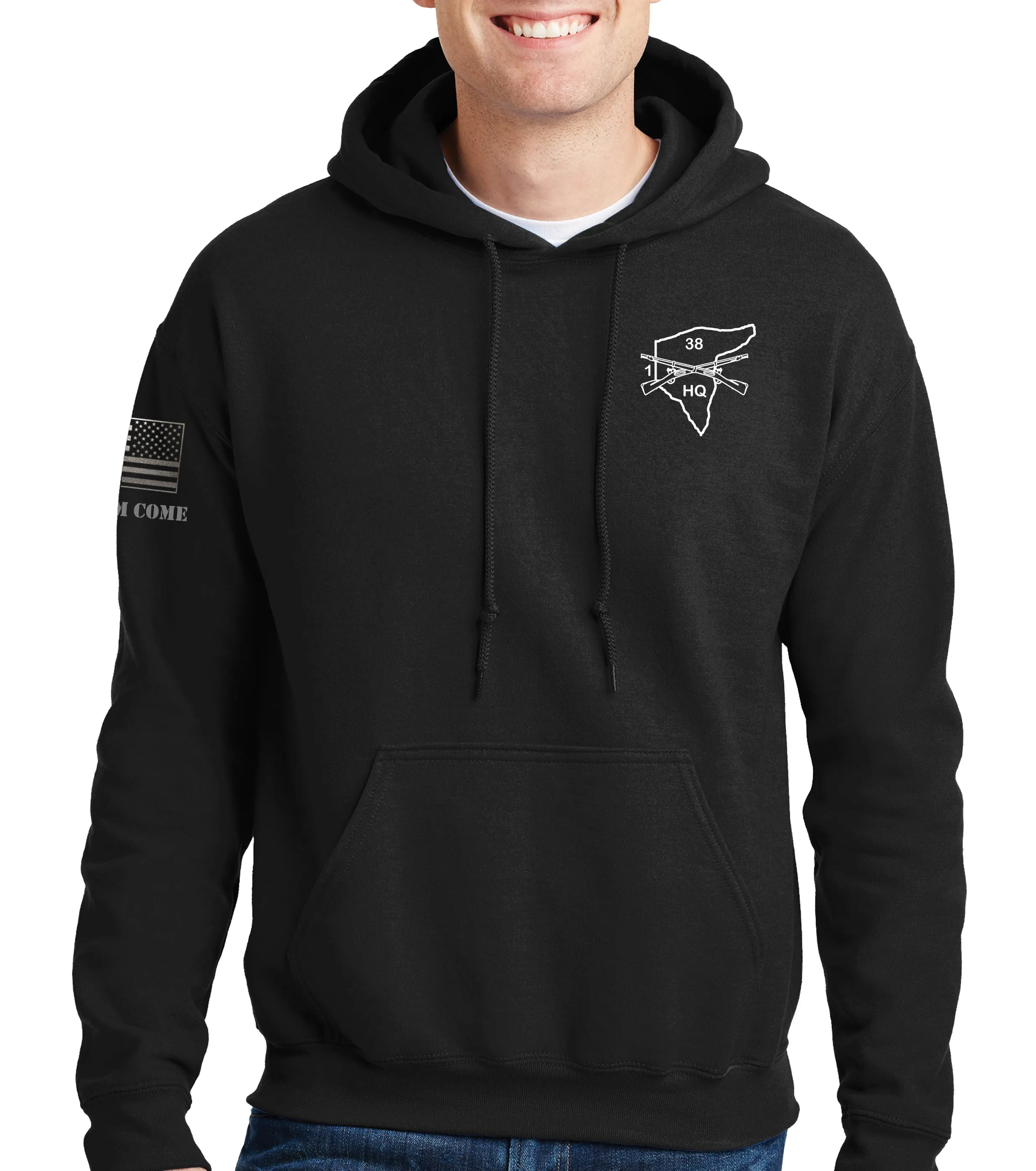 1-38 HQ Unisex Hoodie Sweatshirt. This sweatshirt is NOT approved for PT.