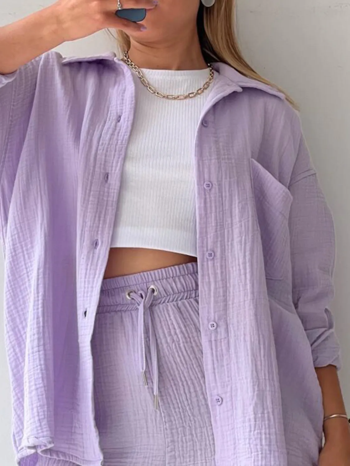 11 Casual Beachwear Button Up Shirt / Shorts Outfits