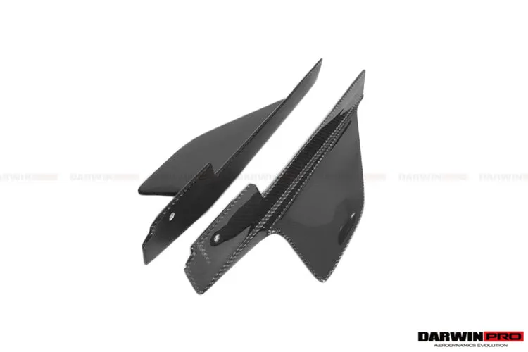 2010-2015 Ferrari 458 Coupe & Spider Speciale Style Carbon Fiber Side Skirts Canards