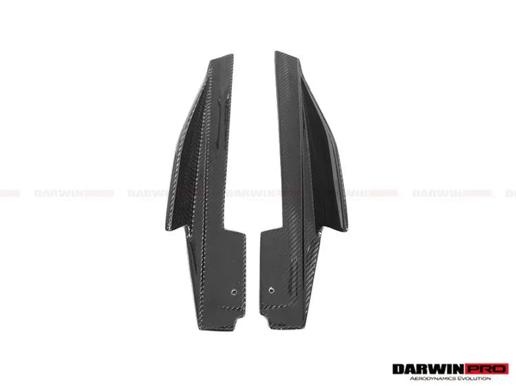 2010-2015 Ferrari 458 Coupe & Spider Speciale Style Carbon Fiber Side Skirts Canards