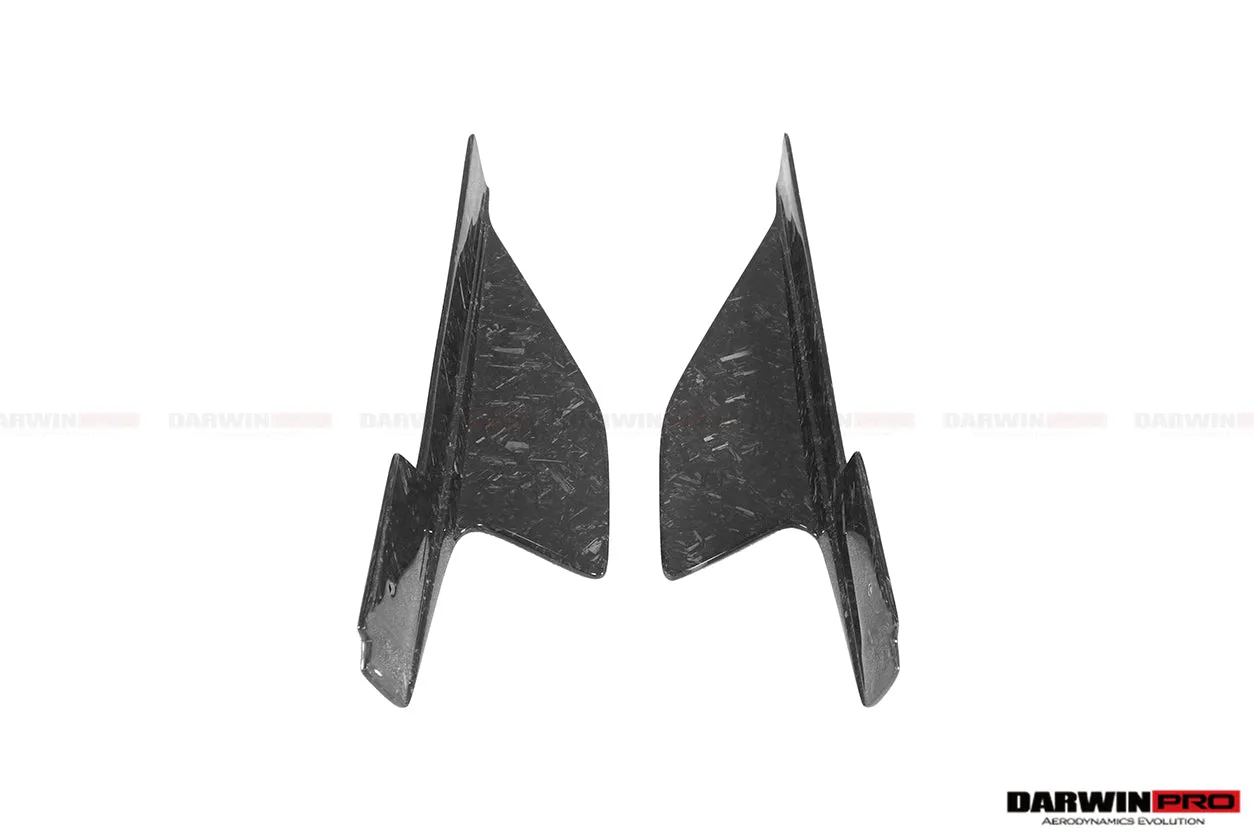 2010-2015 Ferrari 458 Coupe & Spider Speciale Style Carbon Fiber Side Skirts Canards