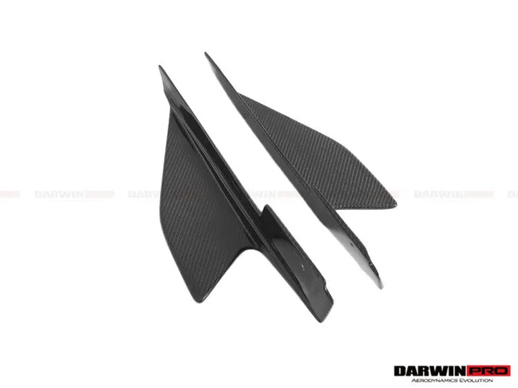 2010-2015 Ferrari 458 Coupe & Spider Speciale Style Carbon Fiber Side Skirts Canards