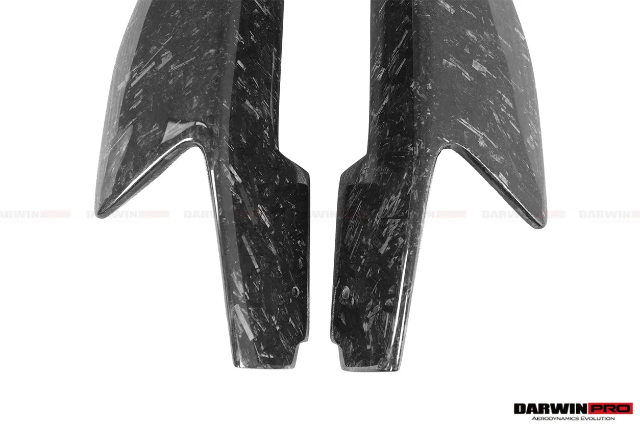 2010-2015 Ferrari 458 Coupe & Spider Speciale Style Carbon Fiber Side Skirts Canards