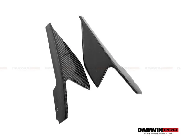2010-2015 Ferrari 458 Coupe & Spider Speciale Style Carbon Fiber Side Skirts Canards