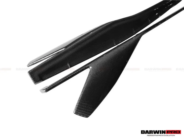 2011-2016 Lamborghini Aventador LP700 Coupe/Roadster BKSS Style Carbon Fiber Side Skirts Under Board