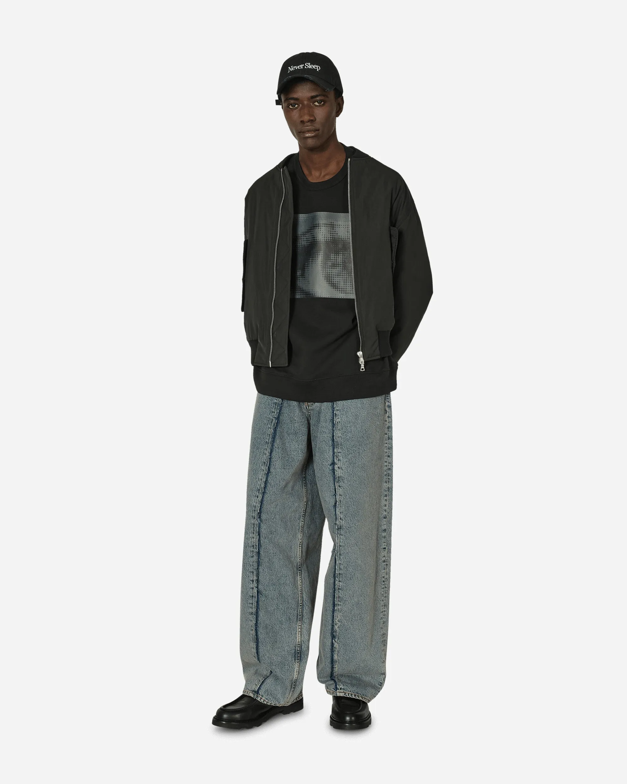 5-Pockets Denim Trousers Light Blue