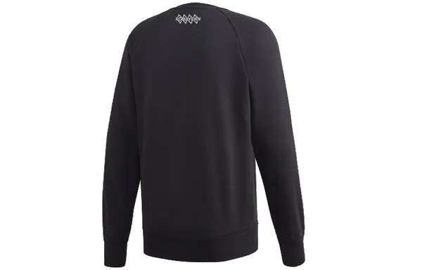 adidas FCB SWT TOP Bayern Munich Soccer/Football Sports Pullover Sweatshirt Black, black