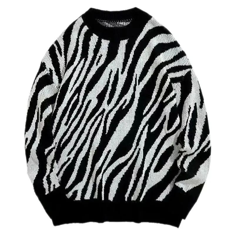Aidase Sweater Men Autumn New Hip Hop Harajuku Streetwear Vintage Sweaters Loose Fashion Pullover Knit Couples Large Size Knitted