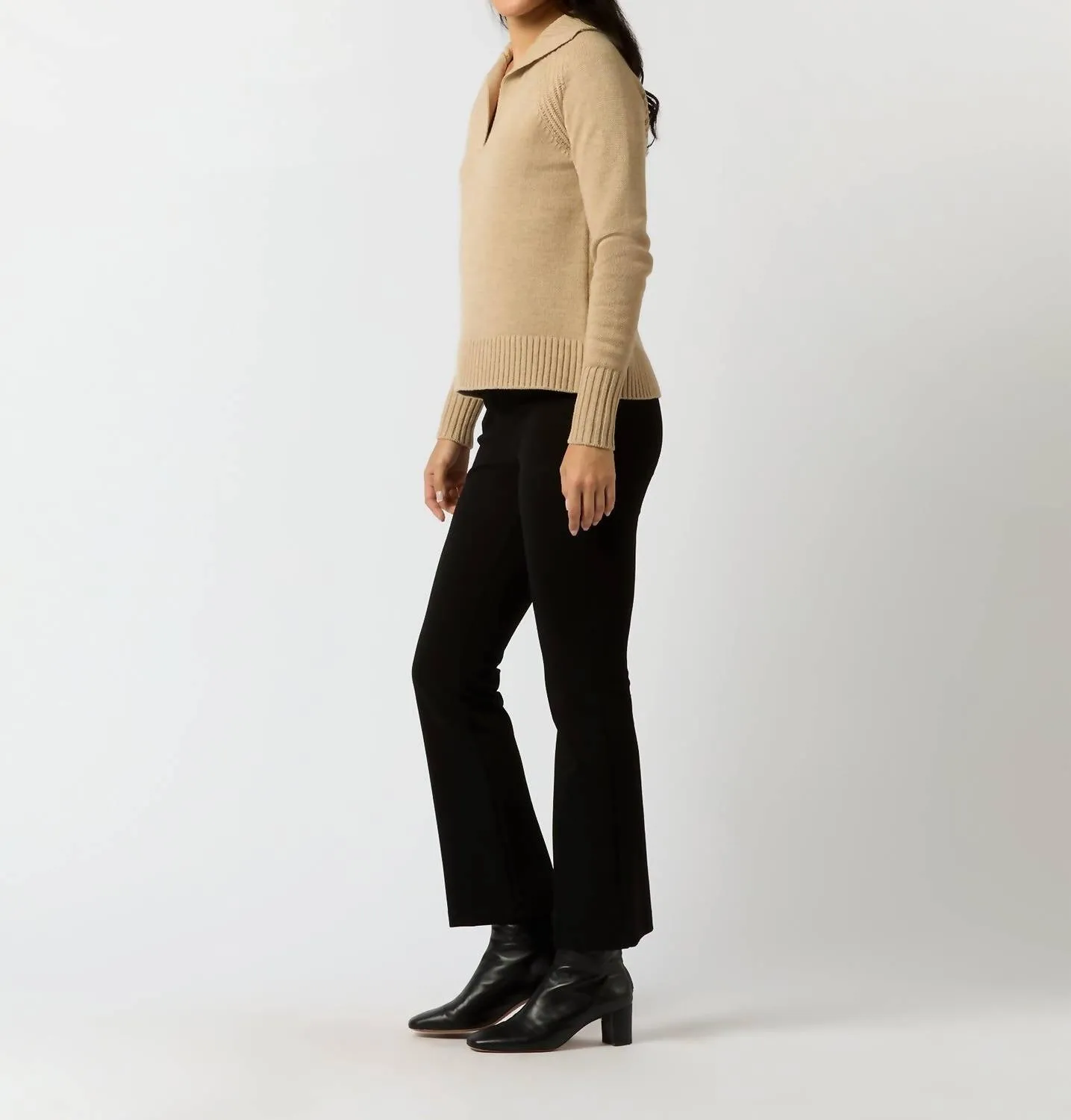Ann Mashburn - Blaire Johnny Collar Sweater