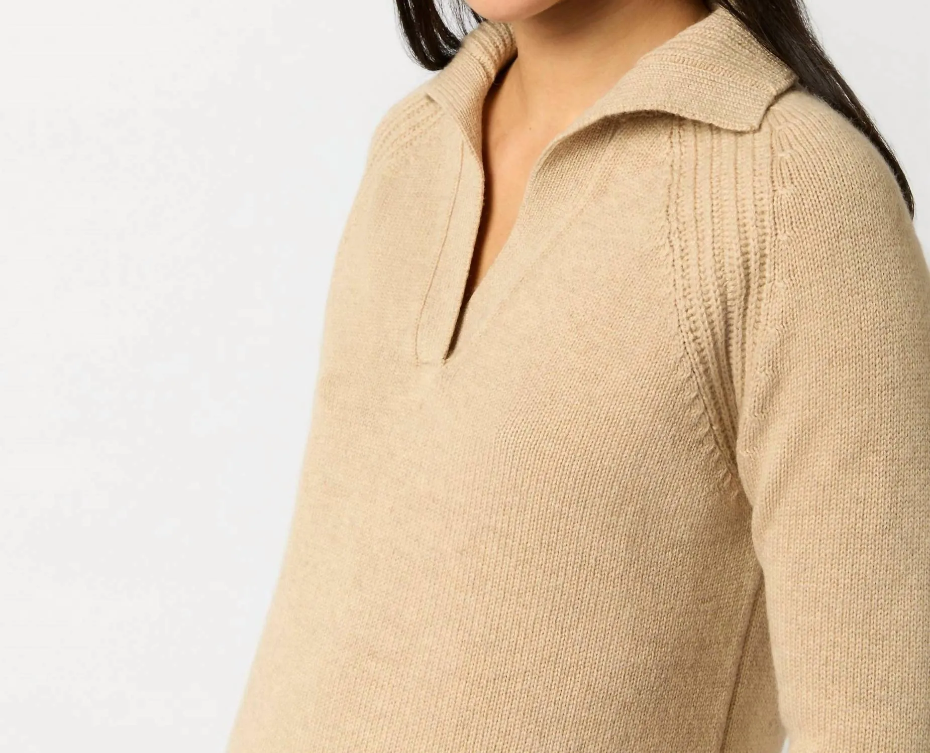Ann Mashburn - Blaire Johnny Collar Sweater
