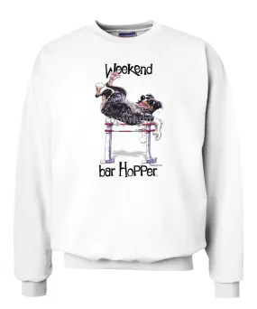 Australian Shepherd  Black Tri - Weekend Barhopper - Sweatshirt