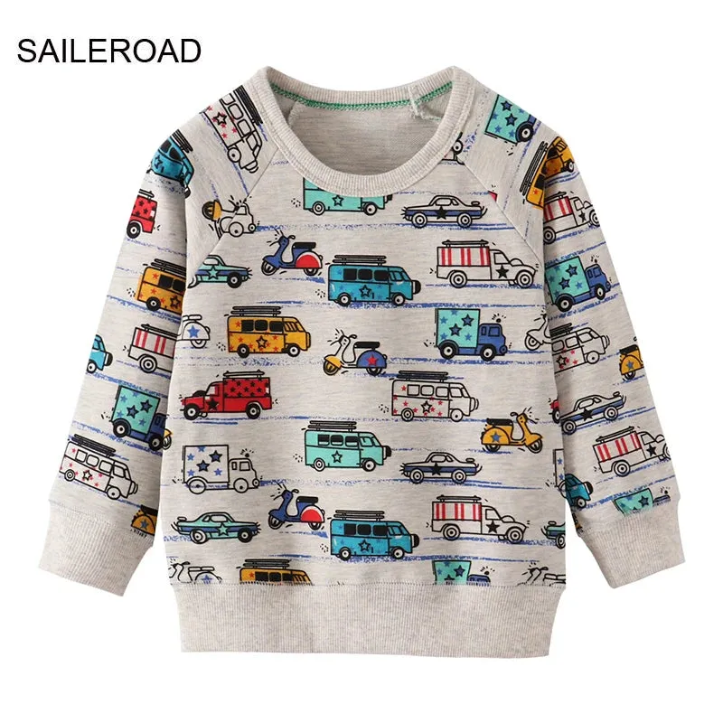 Baby Boy 2-7T Outerwear Dinosaur Sweaters