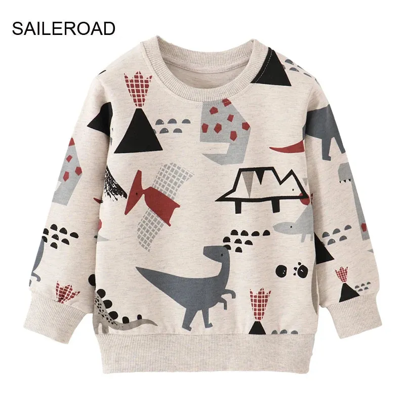 Baby Boy 2-7T Outerwear Dinosaur Sweaters