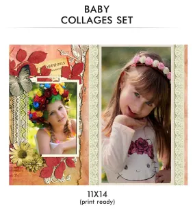 Baby Collage Set - Little Angel