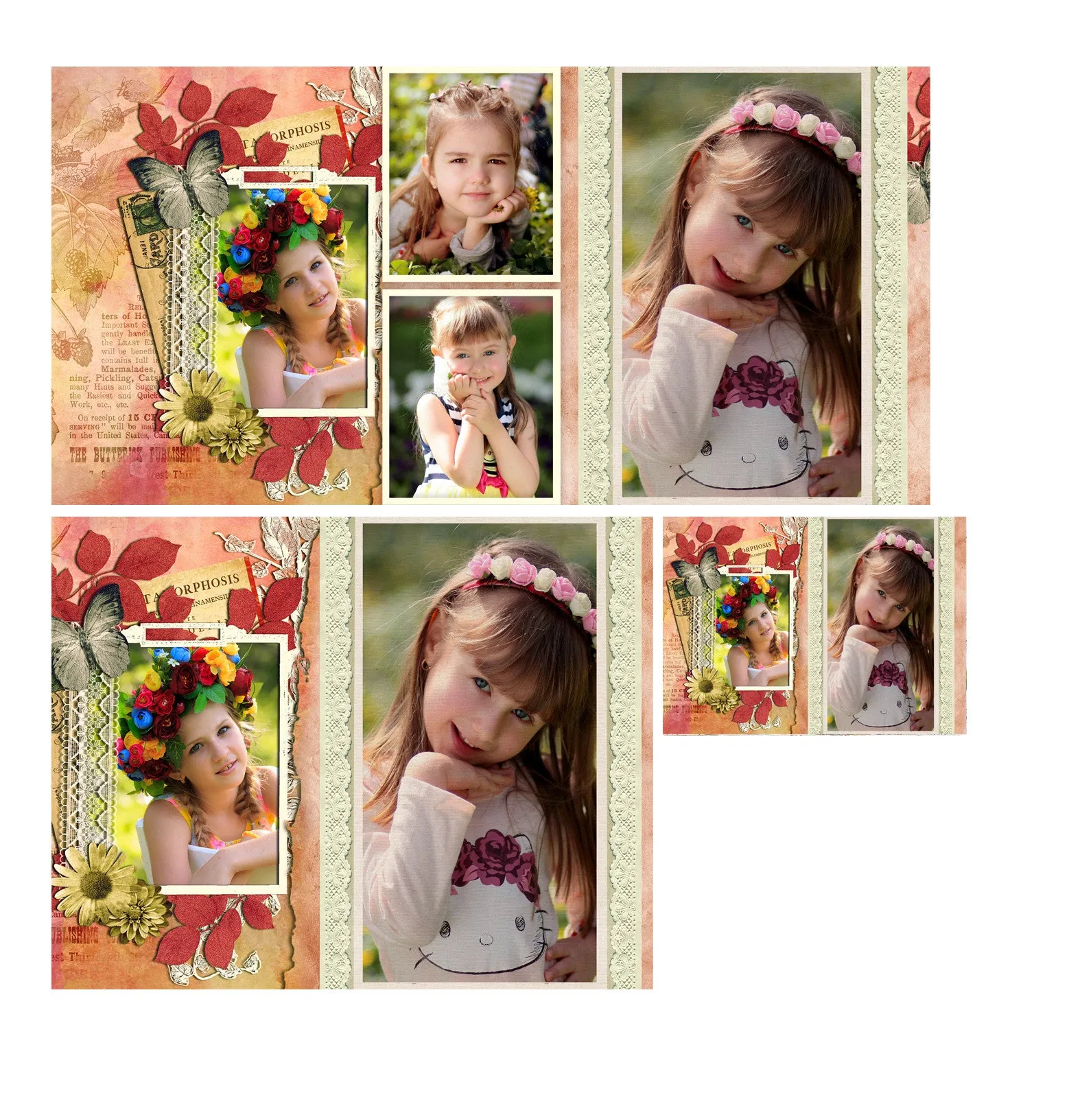 Baby Collage Set - Little Angel
