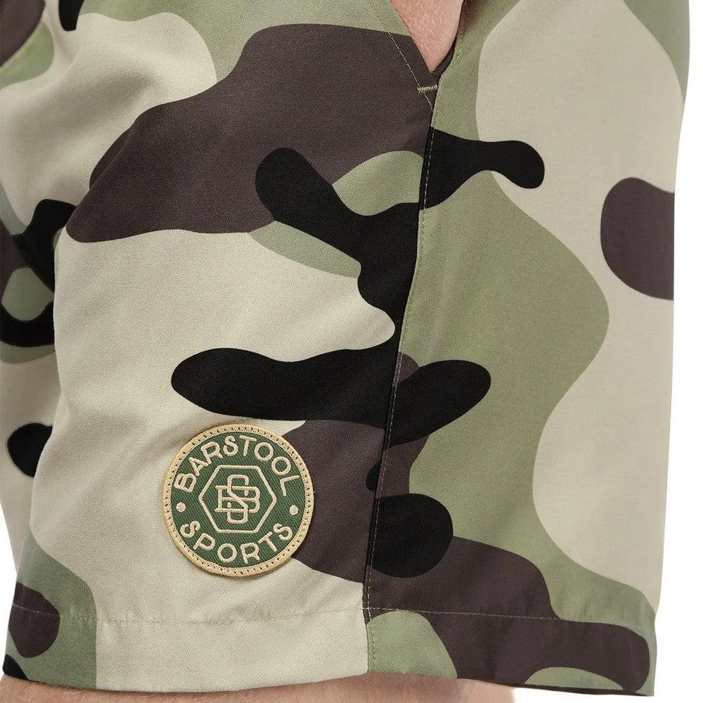 Barstool Sports Camo Swim Trunks