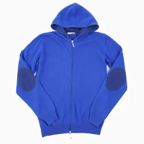Boglioli Full-Zip Hooded Wool Sweater
