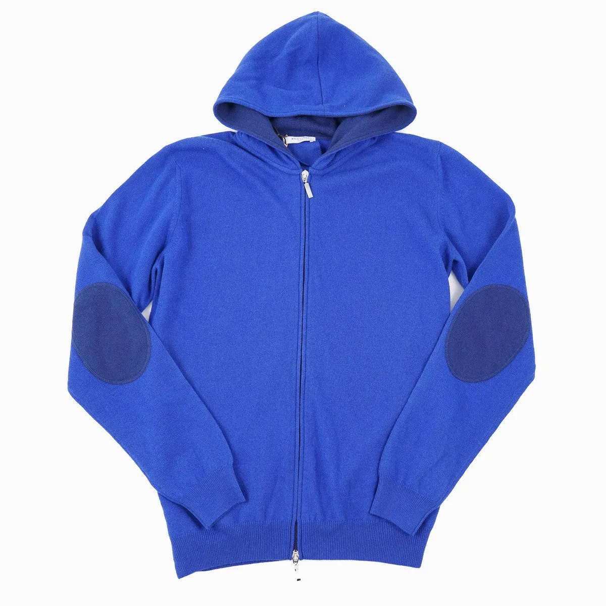 Boglioli Full-Zip Hooded Wool Sweater
