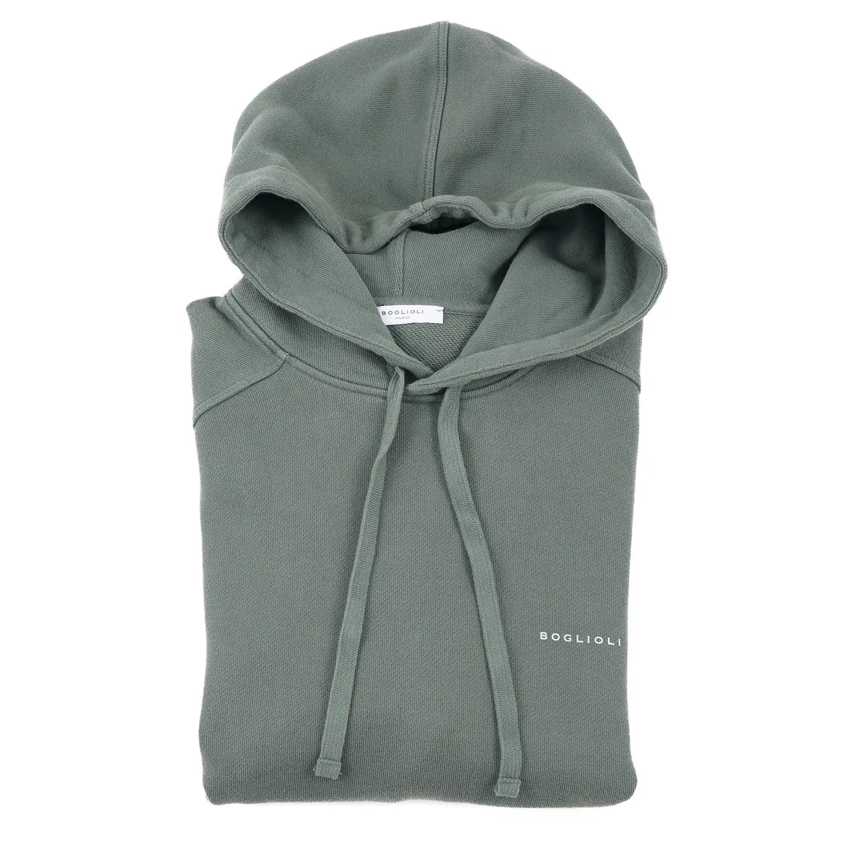 Boglioli Hooded Pullover Cotton Sweatshirt