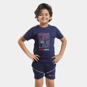 Boys 2 Piece Suit - Navy