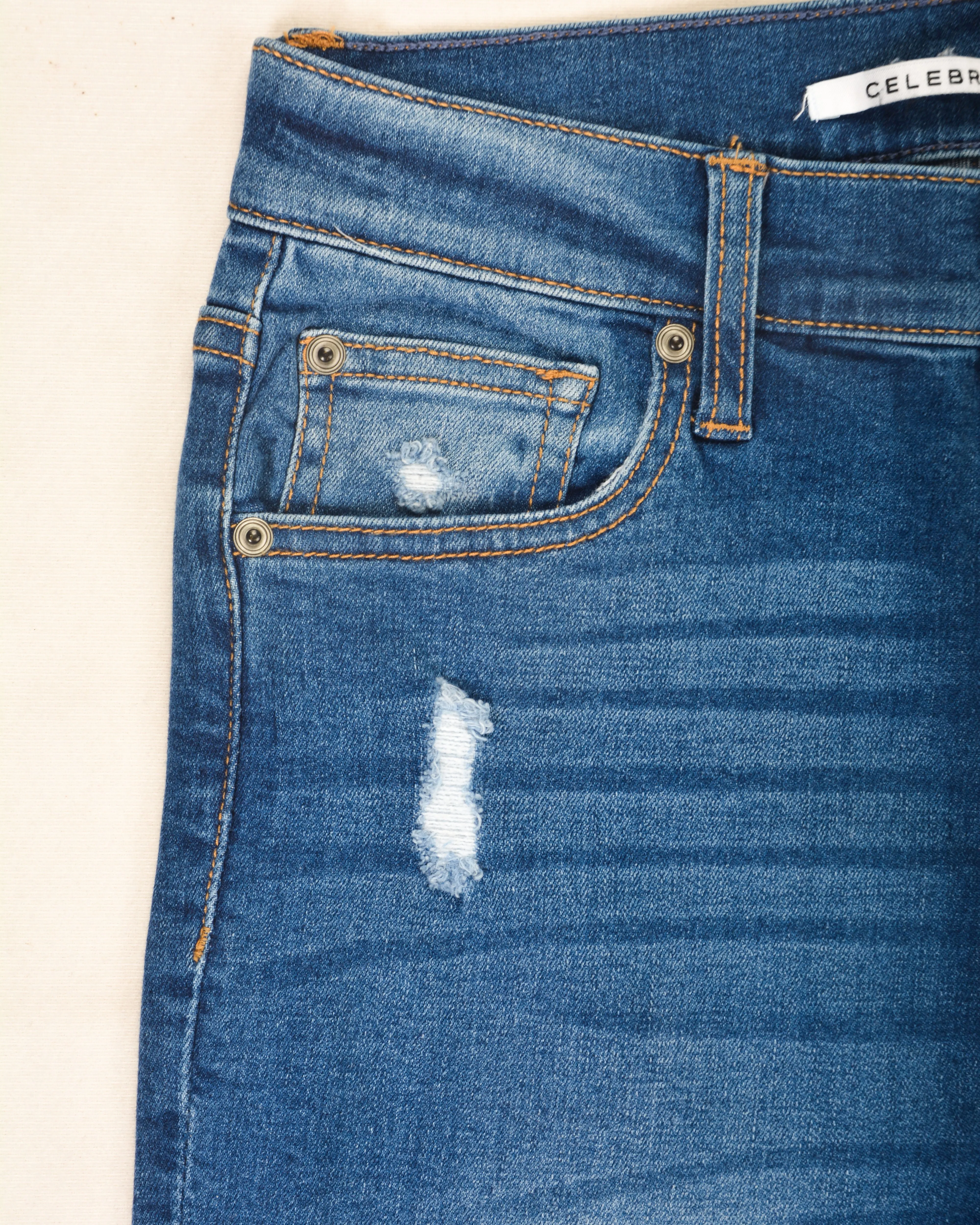 Celebrity Pink High Rise Slim Jeans- Light Blue