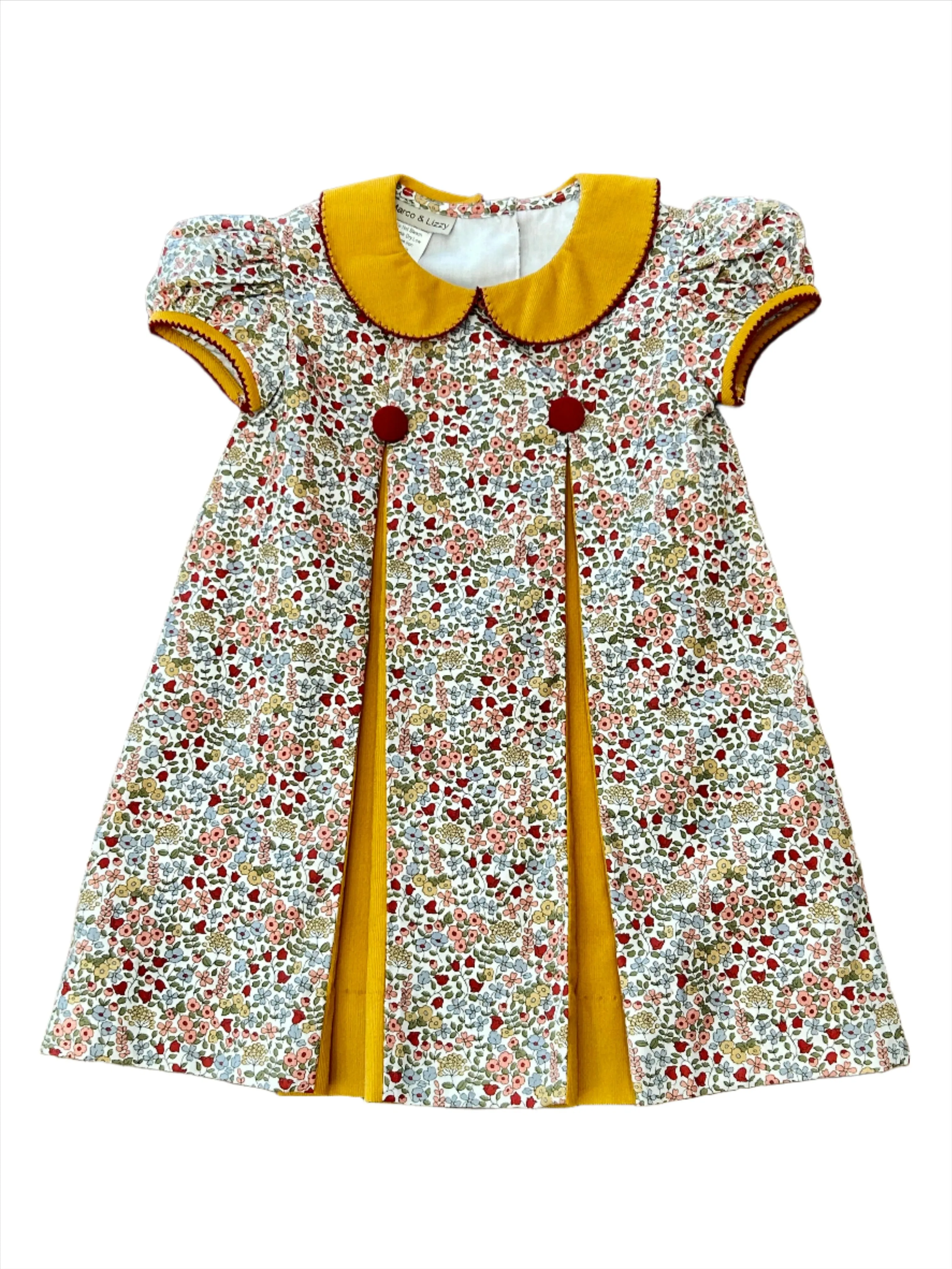 Celine Floral Pleated Dress
