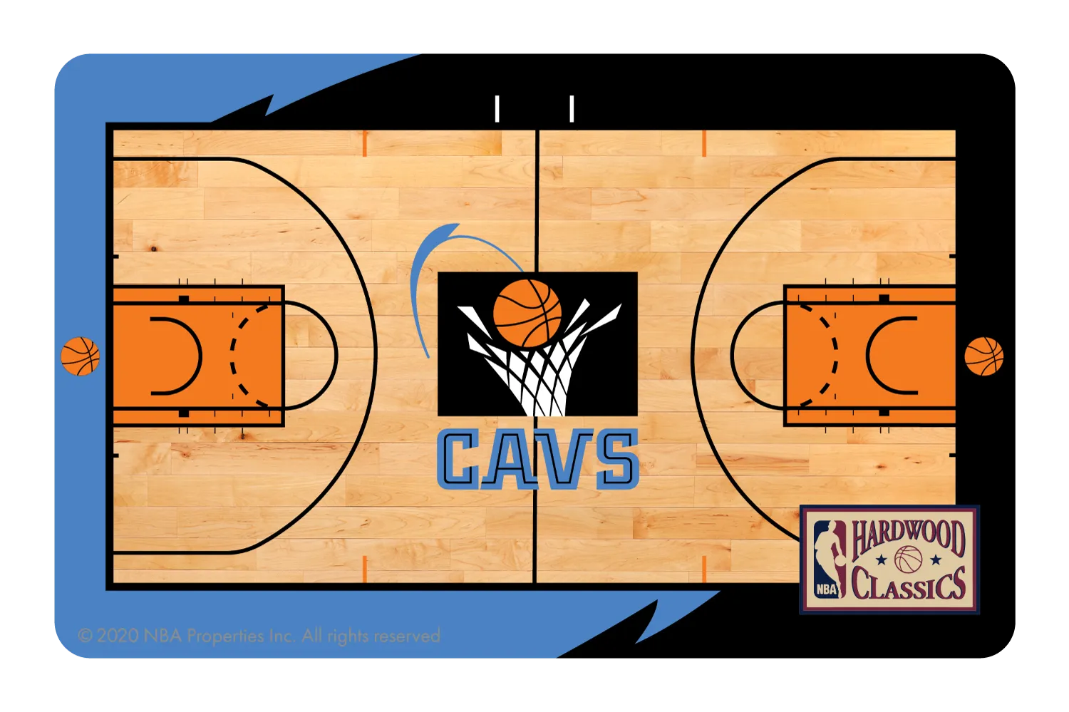 Cleveland Cavaliers: Retro Courtside Hardwood Classics