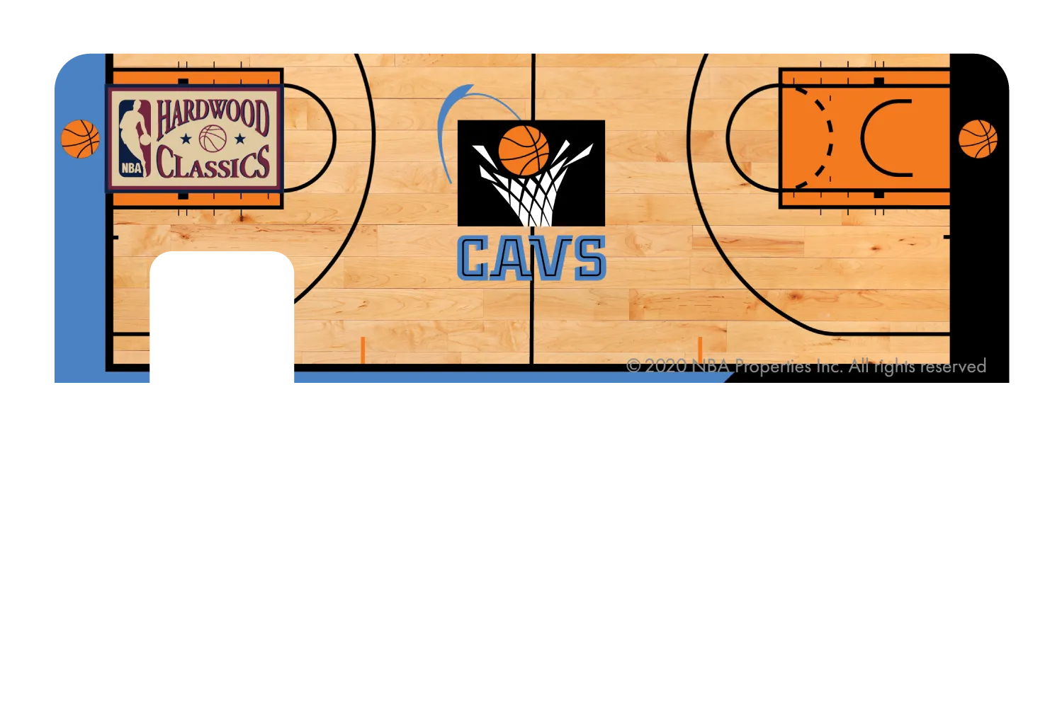 Cleveland Cavaliers: Retro Courtside Hardwood Classics