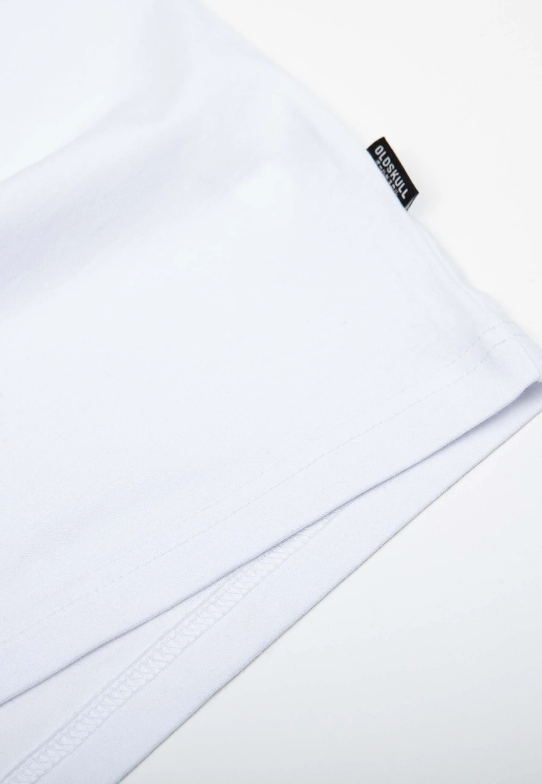 Cliff Banger Backprint T-Shirt White