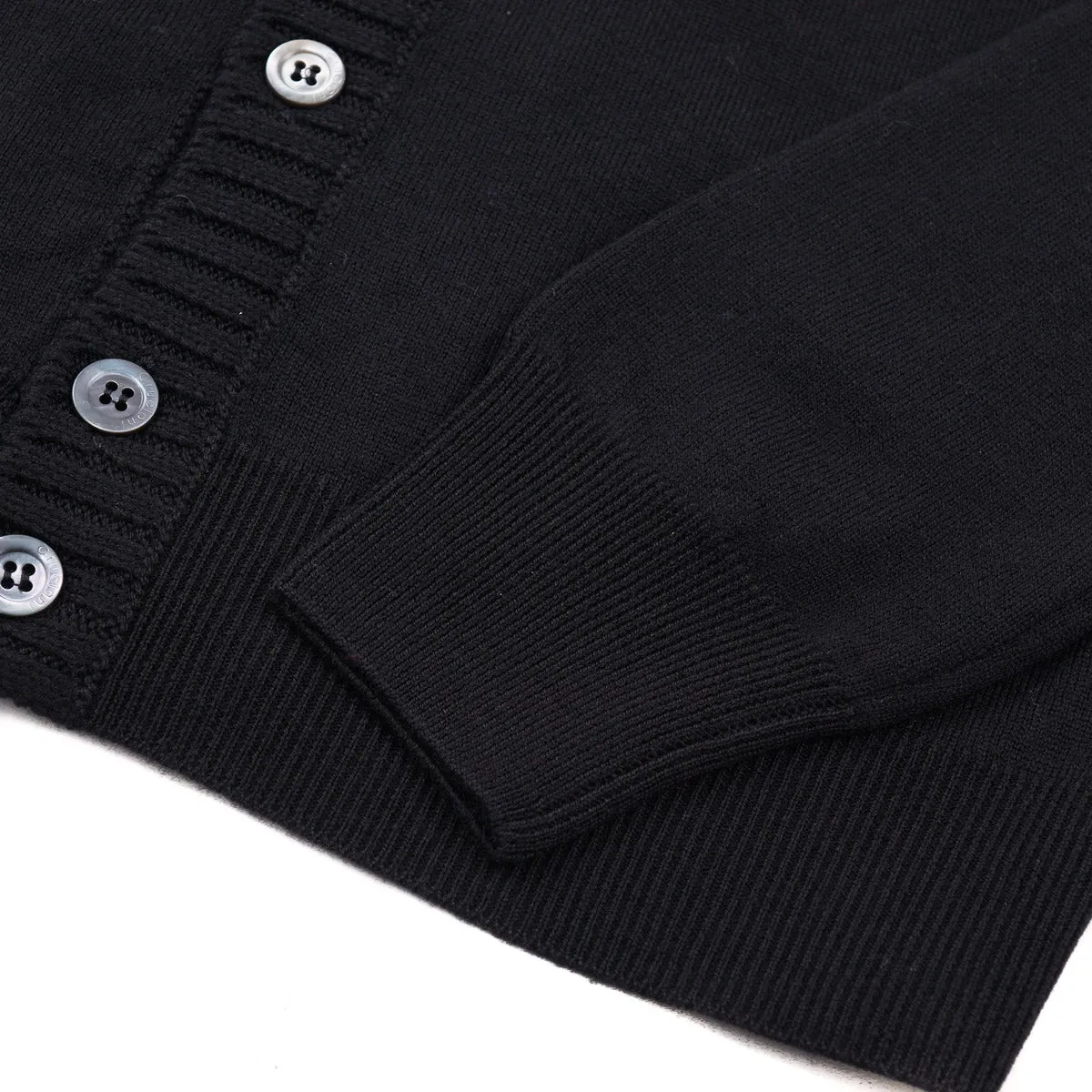 Cruciani Merino Wool Cardigan Sweater