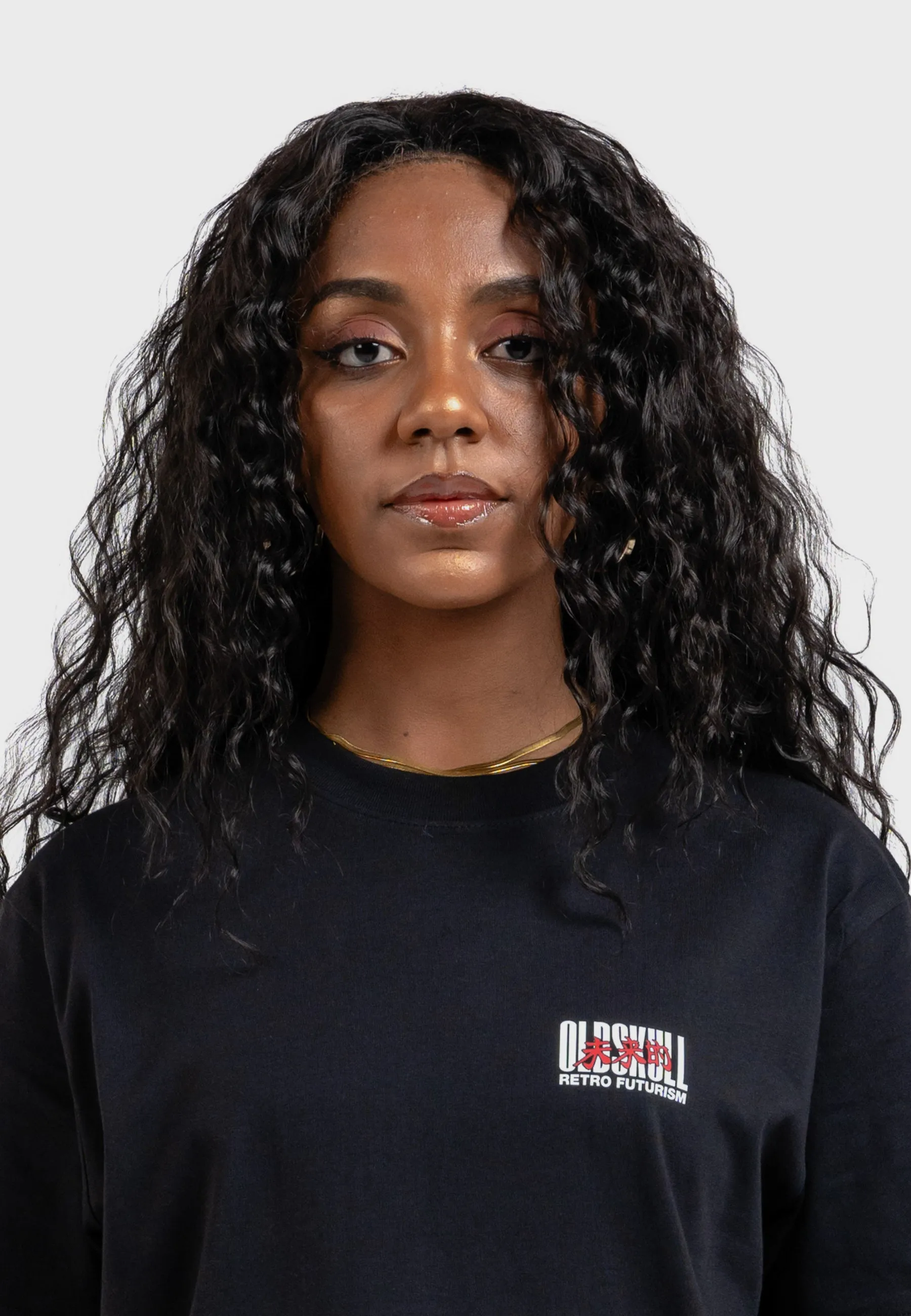 Cyber Racer Backprint T-Shirt Black