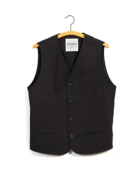 DANIEL | Four Button Waistcoat | Coffee Melange