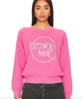 Daydreamer Fleetwood Mac Circle Logo Raglan Crew