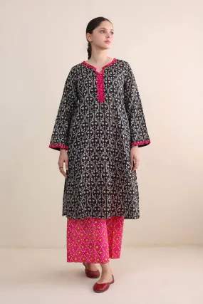 Dhakai A-line Kurta