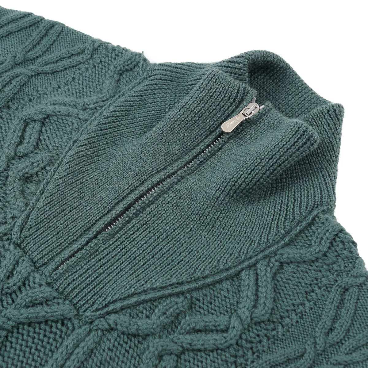 Drumohr Half-Zip Merino Wool Sweater