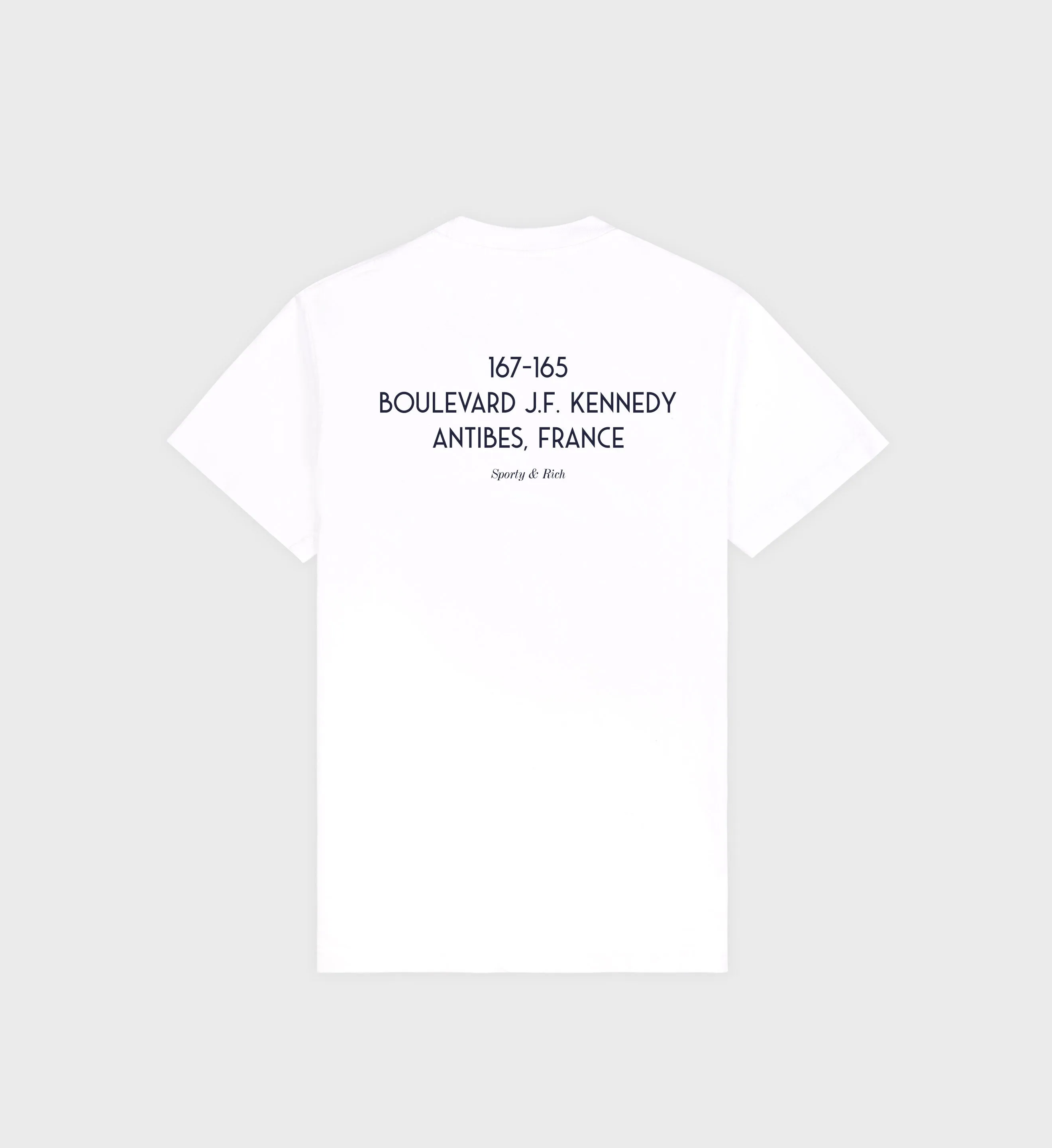 Eden Crest Kennedy T-Shirt - White/Navy