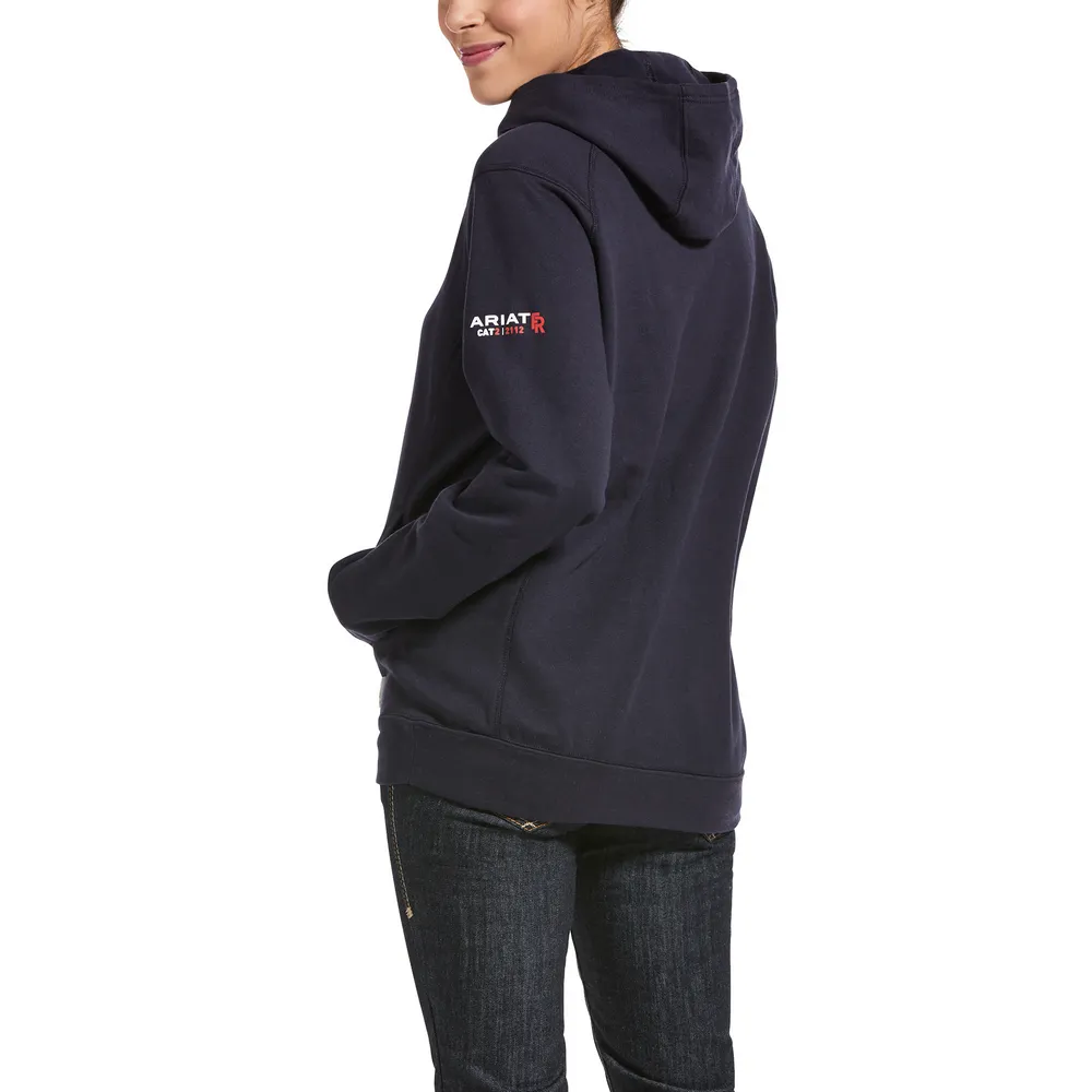 FR REV PULLOVER HOODED SWEATSHIRT - 400-Blue | Ariat 10032833