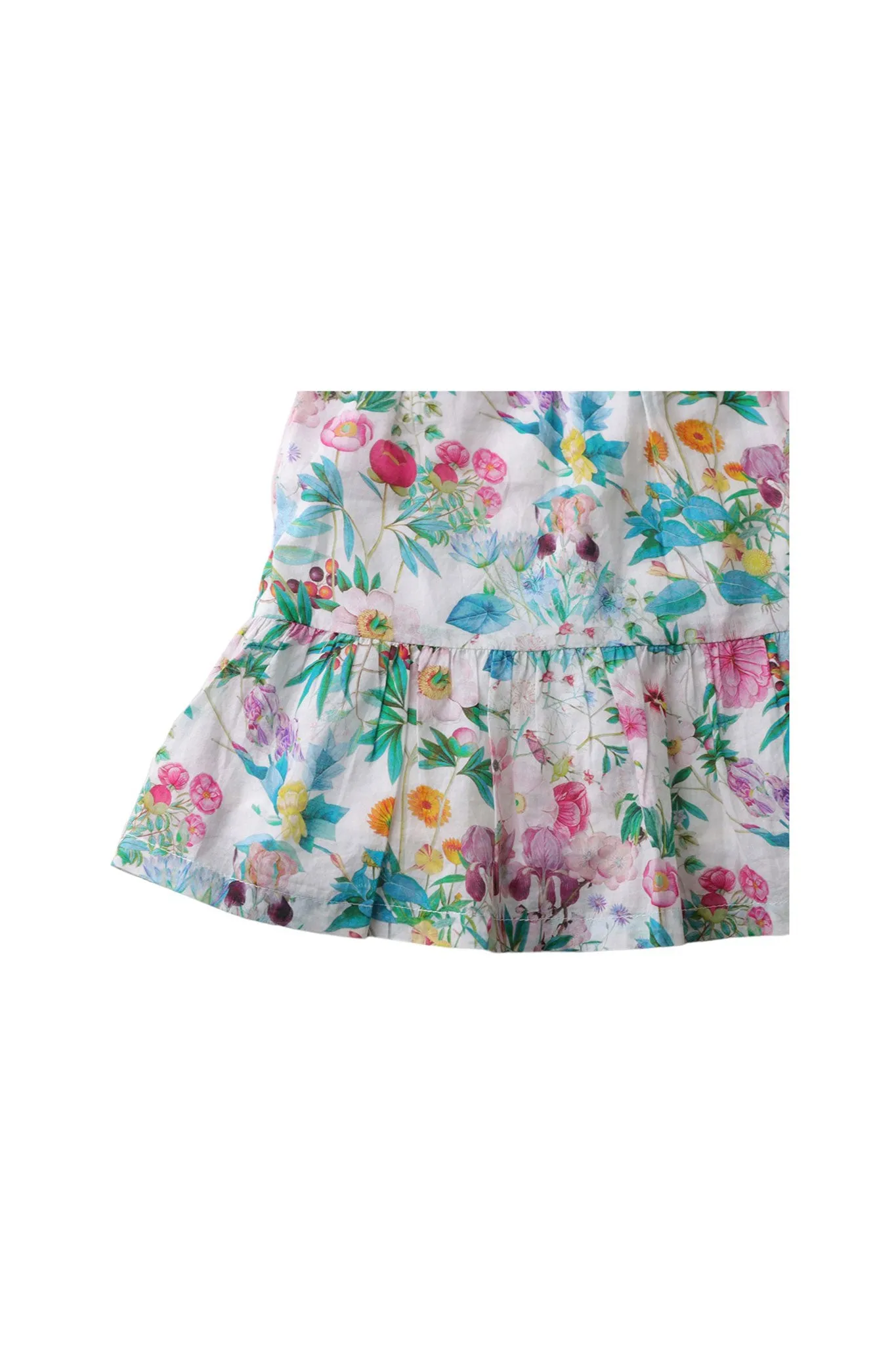 Gingersnaps Floral Printed Smocked Dress