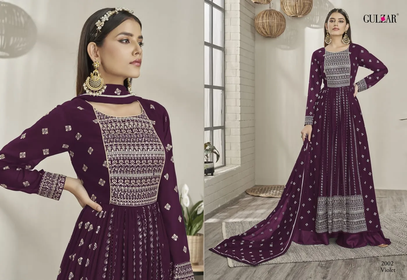 GULZAR MODERN 2001 SERIES SALWAR SUIT