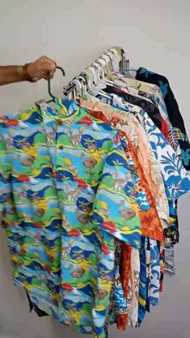 HAWAIAN MENS T-SHIRTS - 32 PCS