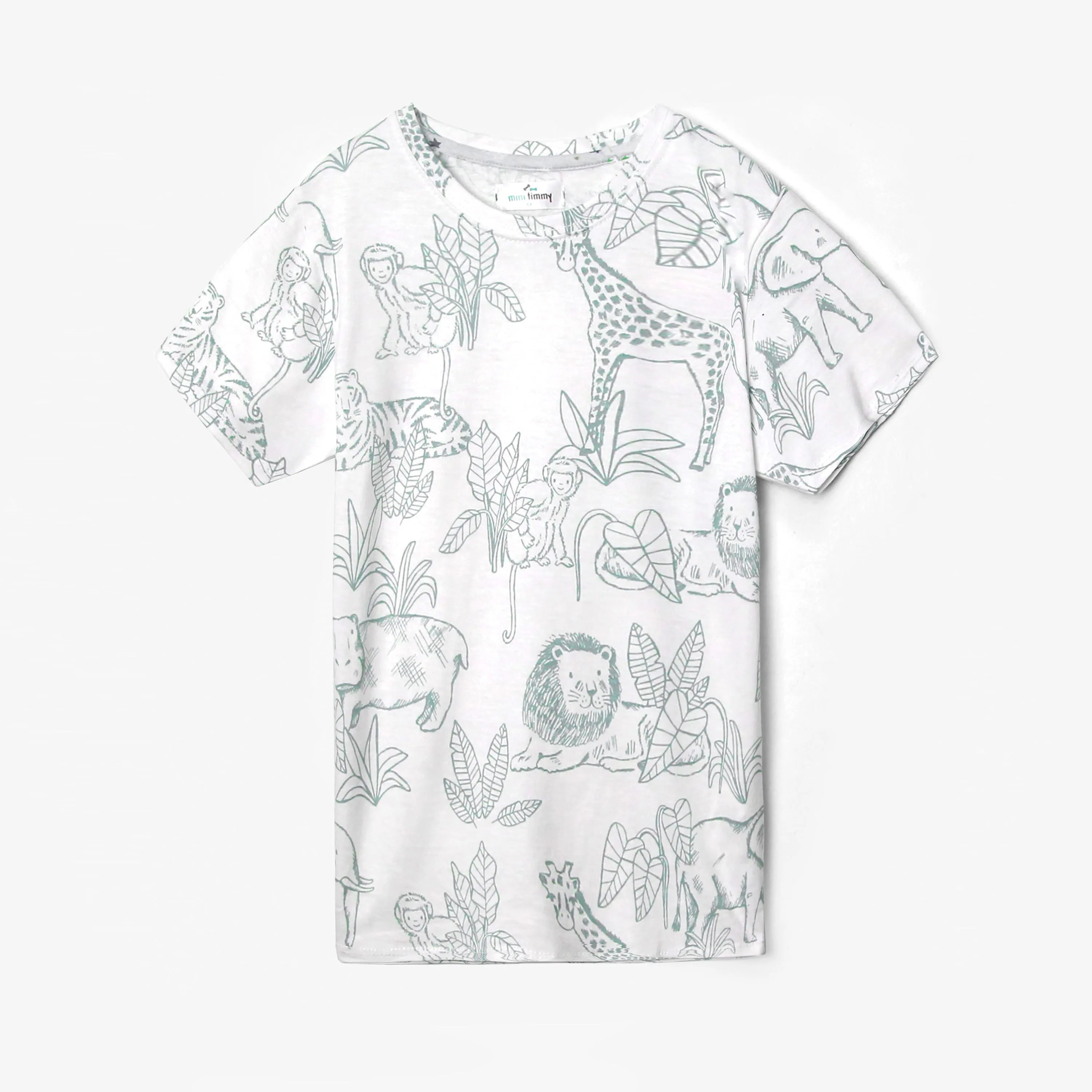 Kids All Over Rotri Printed Jersey Pajama Set