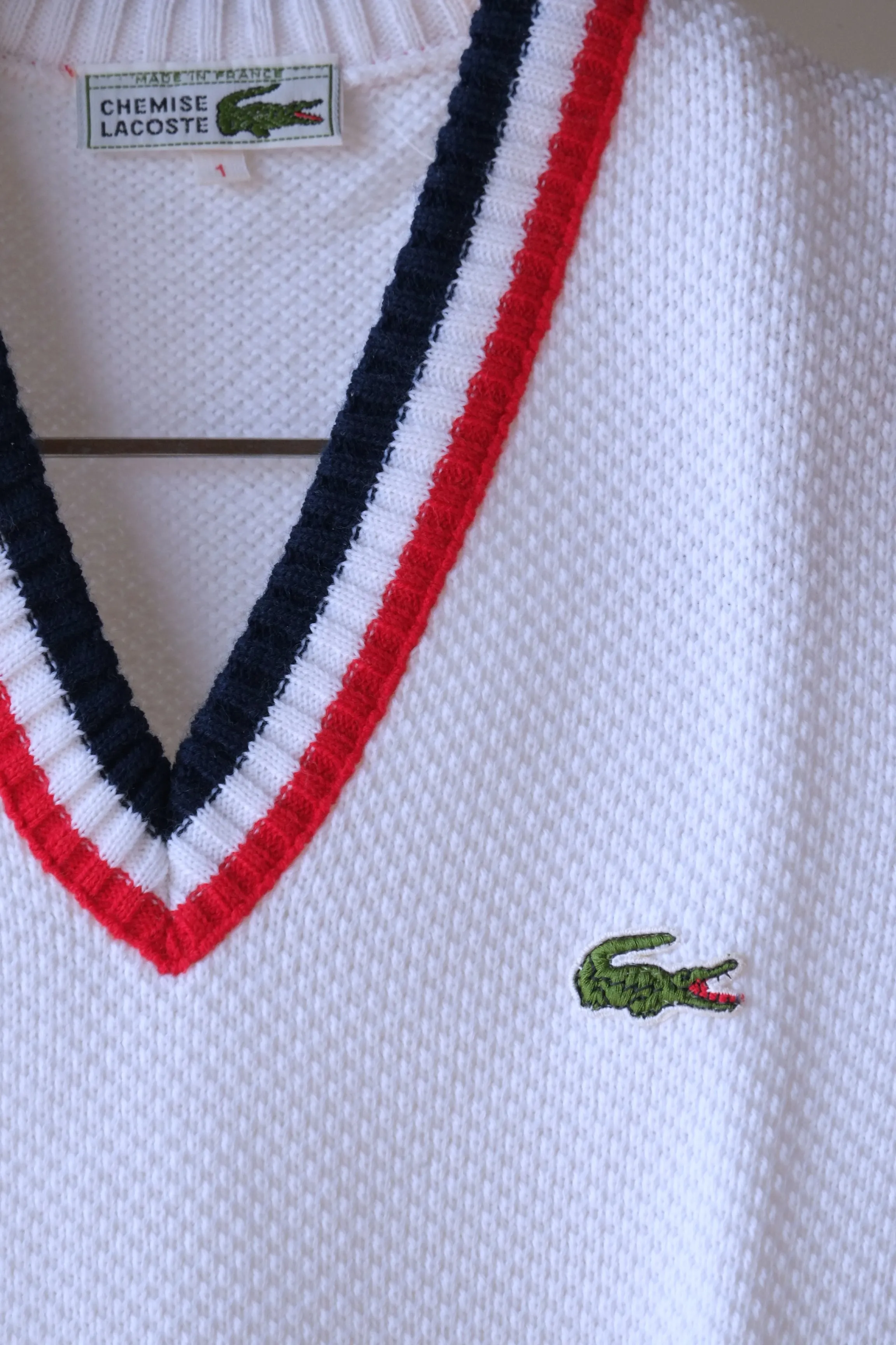 LACOSTE Vénérable 70's Sweater Vest