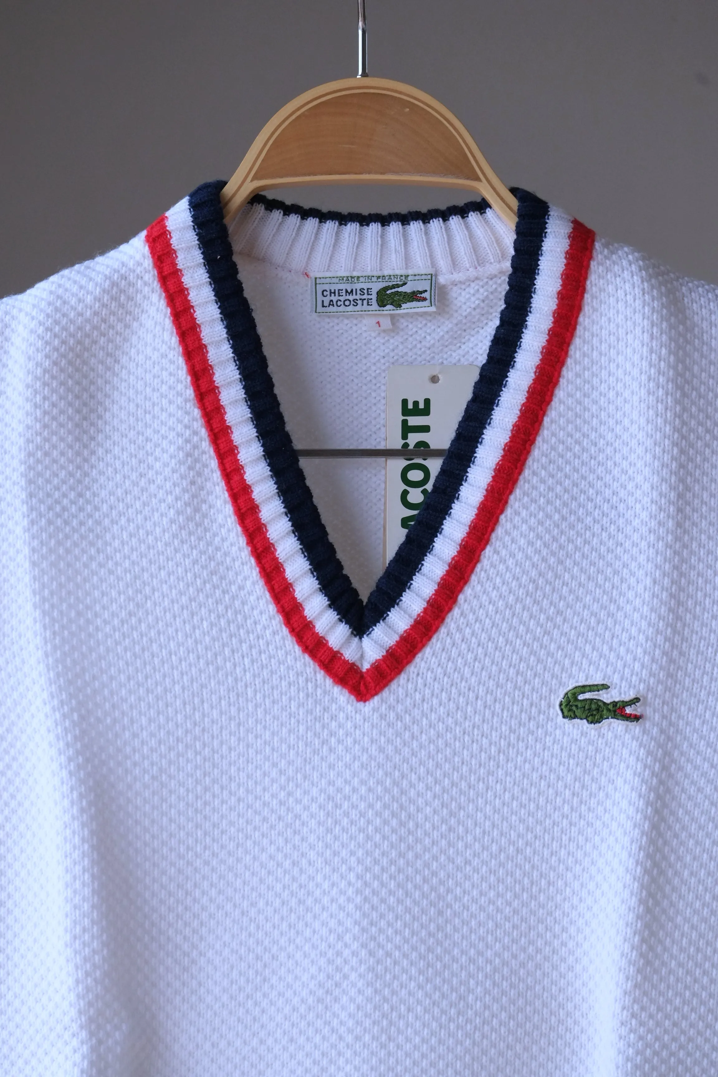 LACOSTE Vénérable 70's Sweater Vest