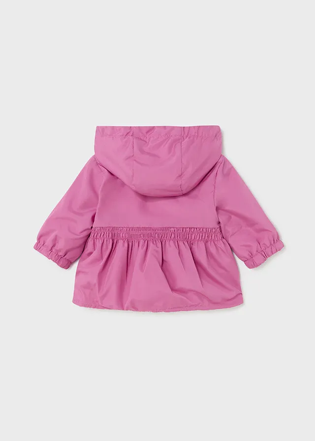 Mayoral Baby Girls Rose Pink Reversible Windbreaker
