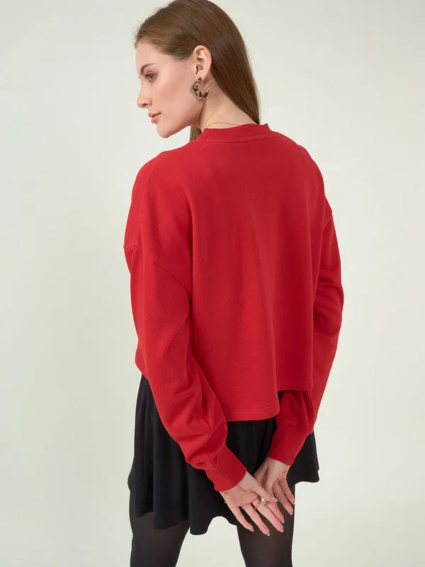 Odour Free Crop Sweatshirt