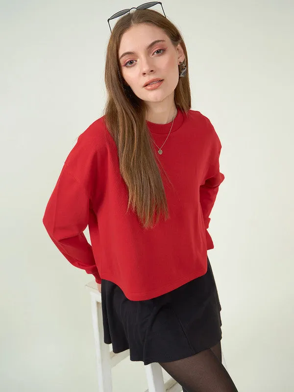 Odour Free Crop Sweatshirt