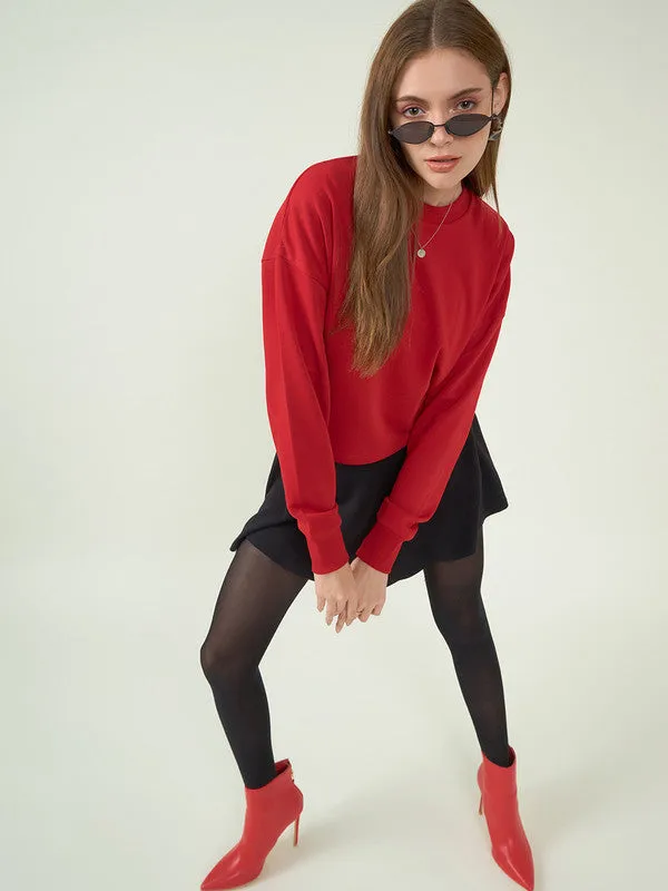 Odour Free Crop Sweatshirt