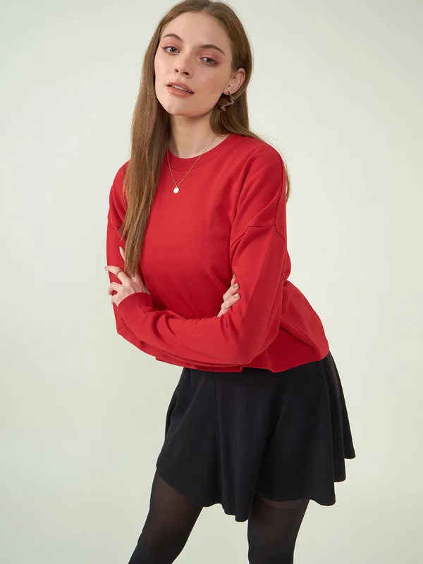 Odour Free Crop Sweatshirt