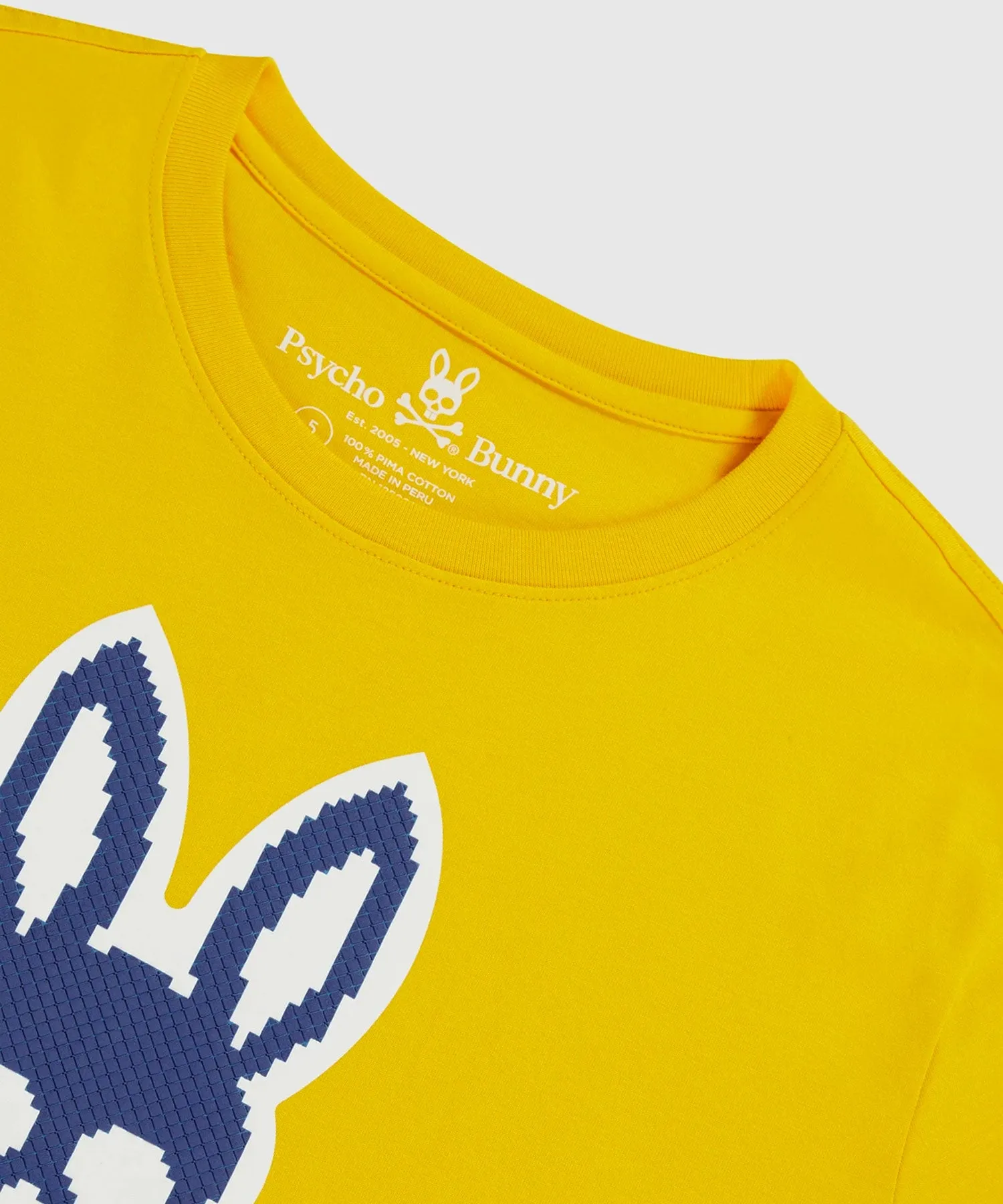 Psycho Bunny Alston Graphic Tee- Sunburst