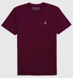 Psycho Bunny Classic V Neck - Crimson